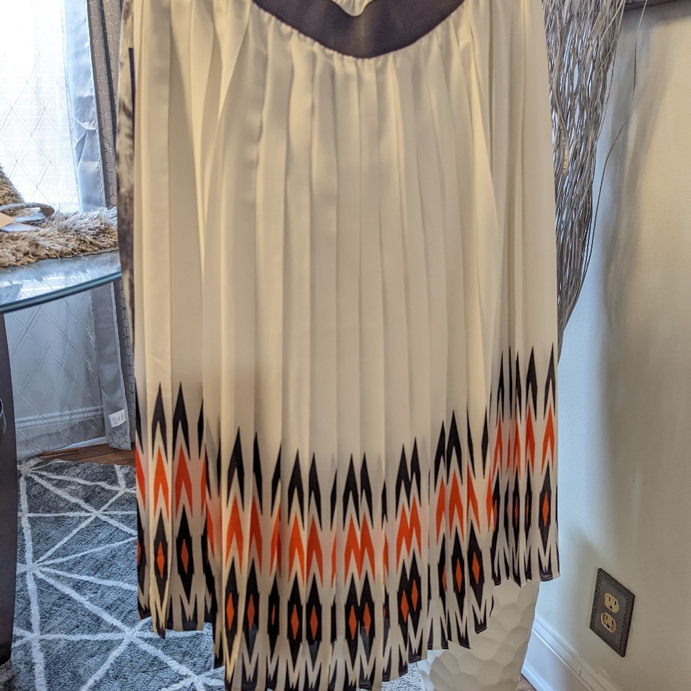 Worthington Geometric Skirt